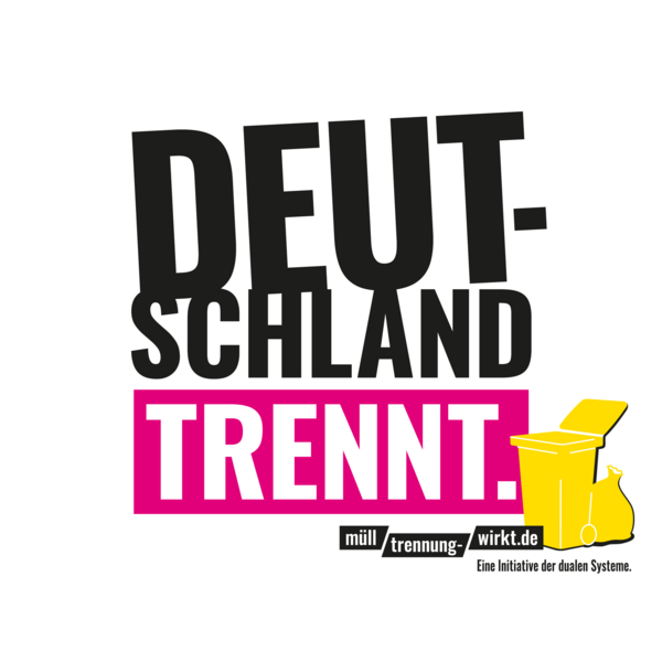 Bild vergr&ouml;&szlig;ern: Aktion „Deutschland trennt.“ / Initiative „Mülltrennung wirkt“