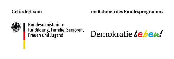Bild vergr&ouml;&szlig;ern: BMBFSFJ Demokratie leben mit Förderzusatz